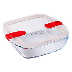 contenitore alimenti pyrex rettangolare in vetro borosilicato trasparente