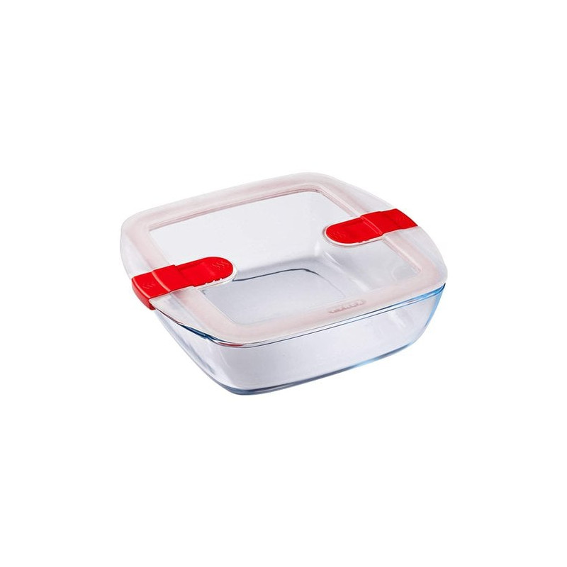 contenitore alimenti pyrex rettangolare in vetro borosilicato trasparente