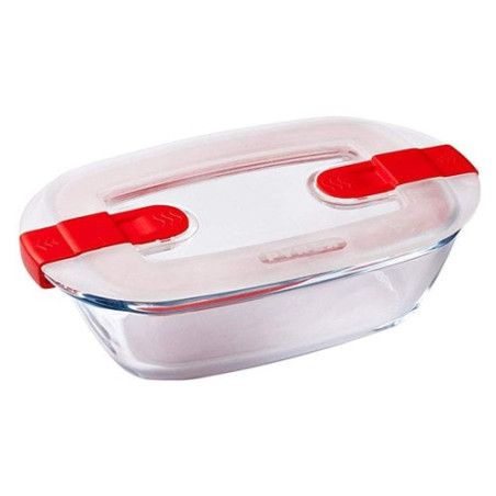 contenitore alimenti pyrex rettangolare in vetro borosilicato trasparente