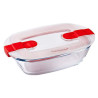 contenitore alimenti pyrex rettangolare in vetro borosilicato trasparente