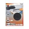 rete abrasivo kwb per levigatrice orbitale casuale d125mm grano 80