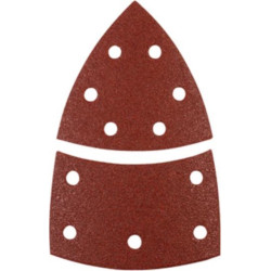 fogli abrasivi triangolare kwb per levigatrice autoadesivi grana