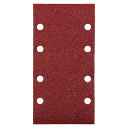 foglio abrasivo kwb di corindone autoadesivi 93x185mm grana 40 5pz