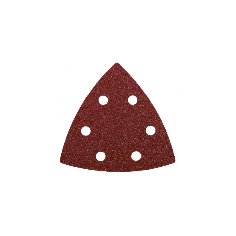 fogli abrasivi triangolare kwb per levigatrice autoadesivi 93mm grana