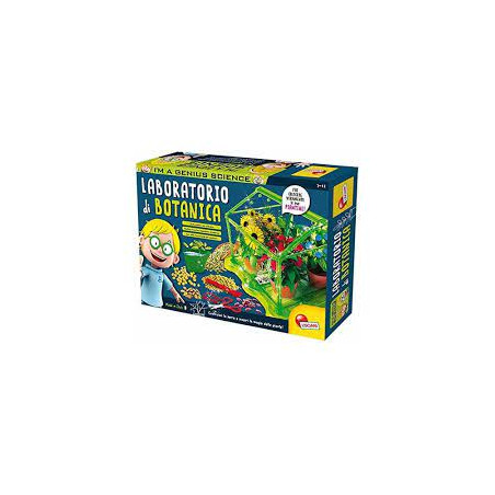 gioco per bambini lisciani laboratorio di botanica genius [84258]