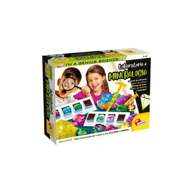 lisciani - laboratorio mineralogia