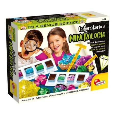 lisciani - laboratorio mineralogia