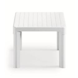 Tavolo scab in resina tip quadro 47x 47 bianco [scab]