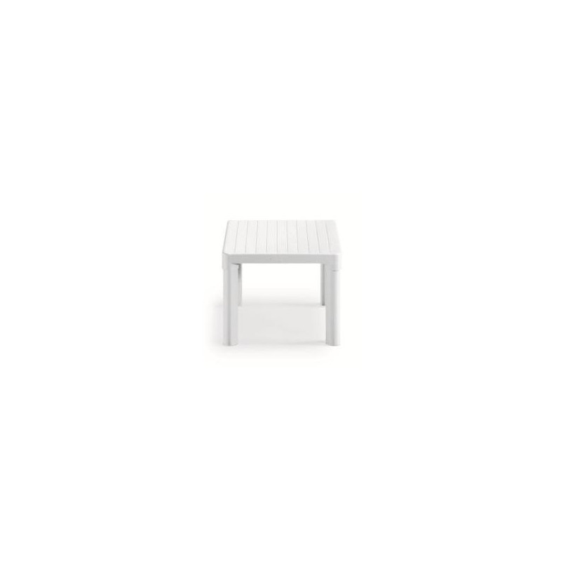 Tavolo scab in resina tip quadro 47x 47 bianco [scab]