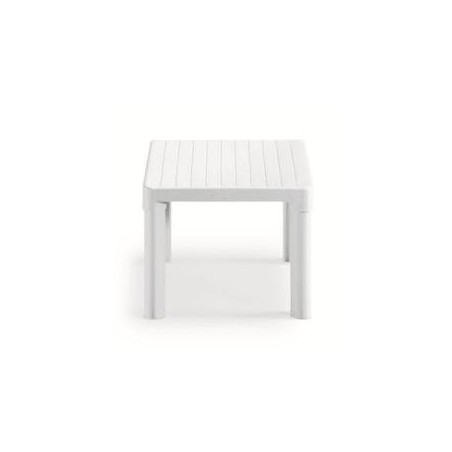 Tavolo scab in resina tip quadro 47x 47 bianco [scab]
