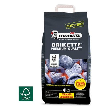 bricchette di carbone il fochista brikette 4kg [4151444]