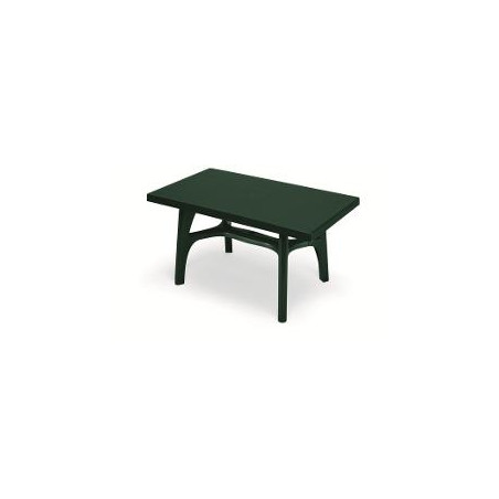 Tavolo scab in resina rettangolare verde 140x 80 1061 [scab]