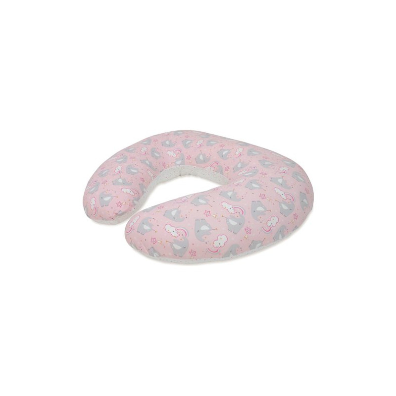 cuscino allattamento baby idea kikka elefanti rosa [5802/ers]