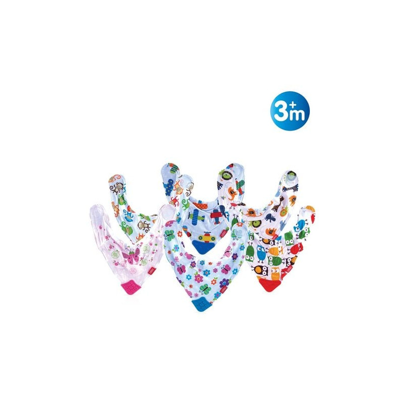 bavaglino nuby con angolo dentizione