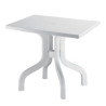 Tavolo scab in resina ribalto bianco 80x 80 1829 [scab]