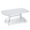 Tavolo scab in resina ribalto bianco 160x 90 1853 [scab]