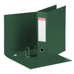 Registratore a leva esselte eurofile g52 verde dorso 5cm formato