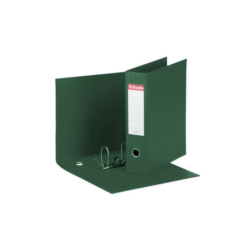 Registratore a leva esselte eurofile g52 verde dorso 5cm formato