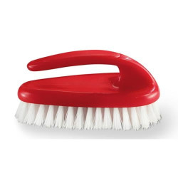 spazzola bucato tonkita grip 326 con setole semi rigide rosso