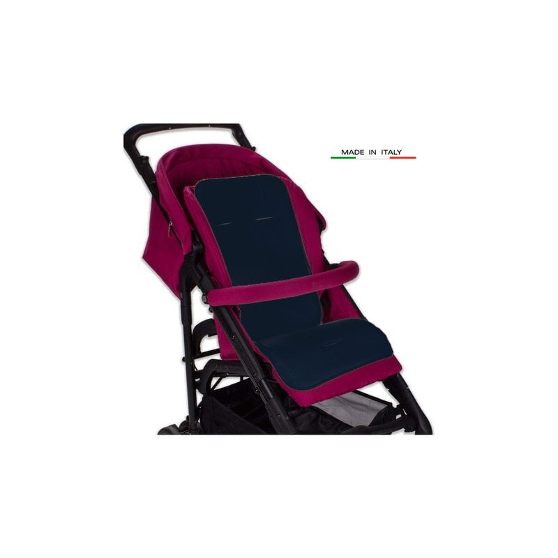 materassino passeggino baby idea blu [3093blu]