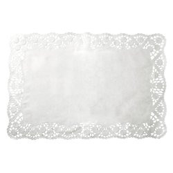 sottotorta cmgp and me rettangolare 30x19cm 15pz bianco [5055]