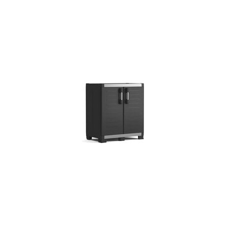 aramadio basso keter per garage 89x54x99 di plastica nero [9972000]