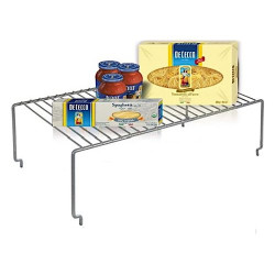 mensola singola artex salvaspazio metallo filo cromo lucido 55cm