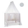 zanzariera lettino baby idea con asta tulle bco-grigio [6020gr]