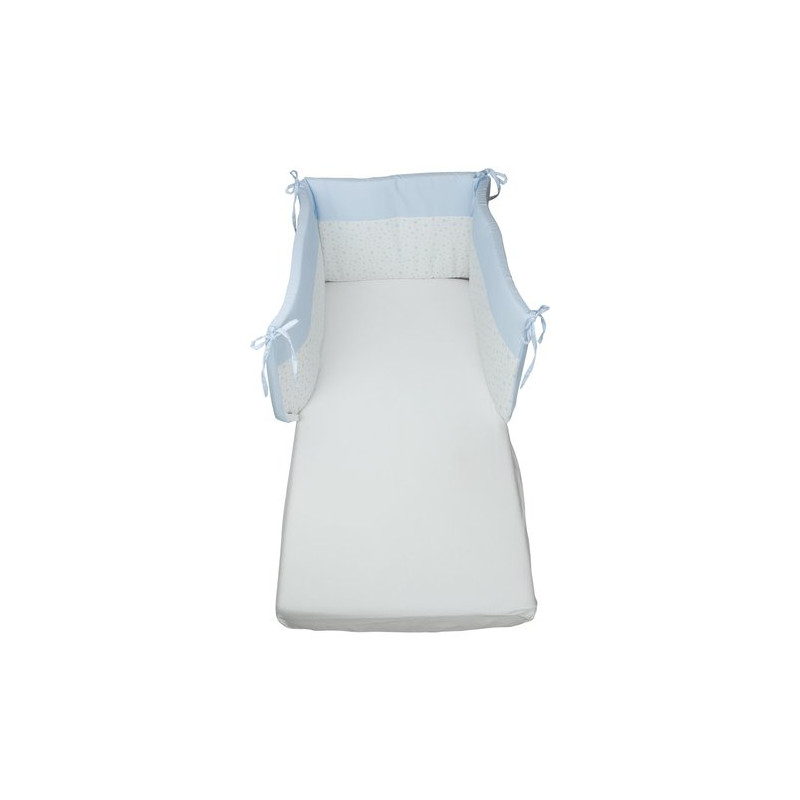 paracolpi lettino baby idea 3lati azzuro