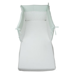 paracolpi lettino baby idea 3lati verde