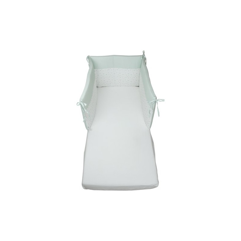 paracolpi lettino baby idea 3lati verde