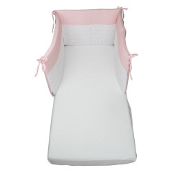 paracolpi lettino baby idea 3lati rosa