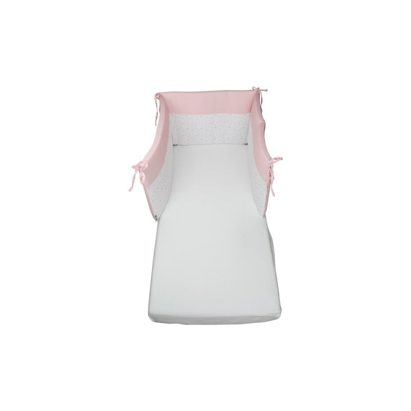 paracolpi lettino baby idea 3lati rosa