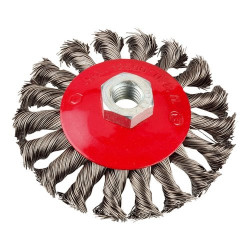 spazzola a disco kwb per smerigliatrice agressi flex 100mm 1pz