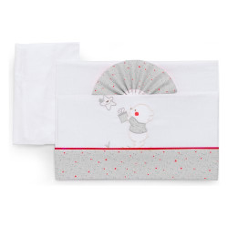 italbaby piumone lettino set letto 3 pz