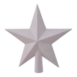 puntale albero di natale amicasa stella glitter