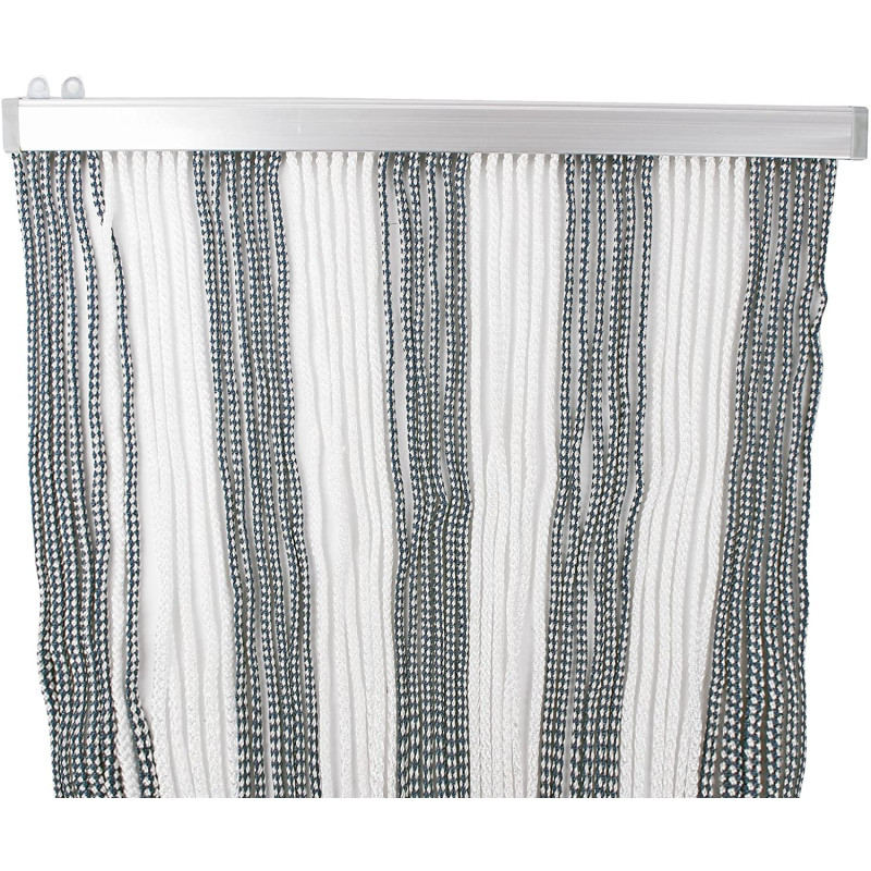 tenda arisol per porta korda 60 x 190cm bianco/blu