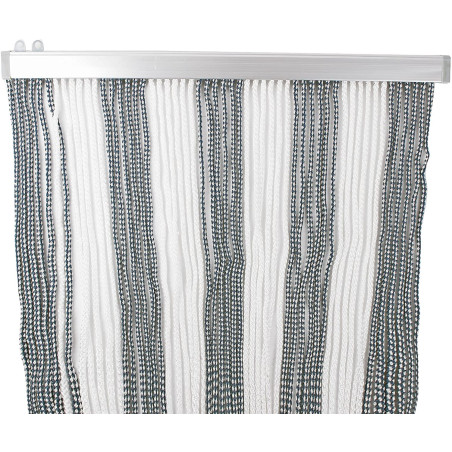 tenda arisol per porta korda 60 x 190cm bianco/blu