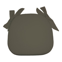 cuscino sagomato con lacci - tortora - olibo'