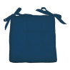 cuscino soft con lacci per sedia 40x40 - blu - olibo'