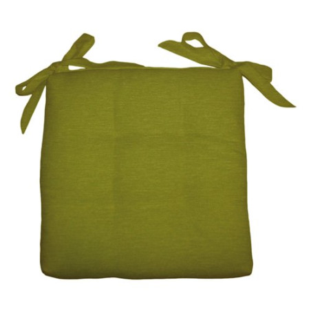 cuscino soft con lacci per sedia 40x40 - verde - olibo'