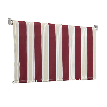 tenda da sole biacchi con rullo 200x250 bordeaux e beige [t1372028/e]