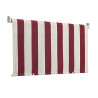 tenda da sole biacchi con rullo 200x250 bordeaux e beige [t1372028/e]