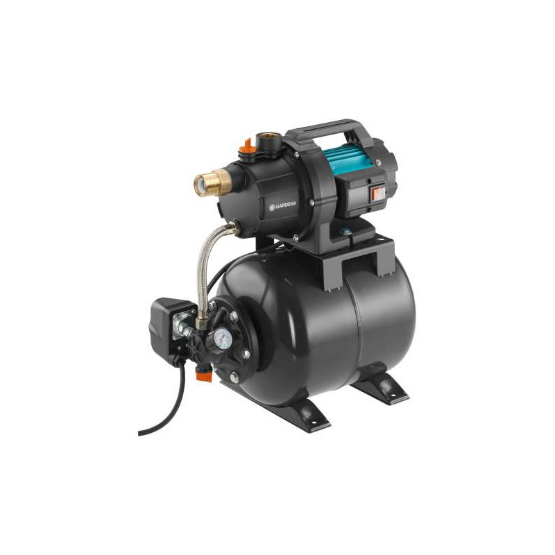 pompa gardena 3700/4 hydrophore 50 x 34.2cm 19l nero [09023-20]