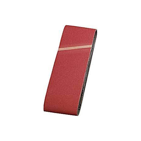 nastro abrasivo kwb per levigare legno e metallo rosso