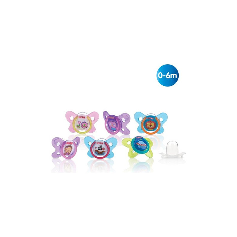 succhietto farfalla nuby ovale 0-6m id5857sfs