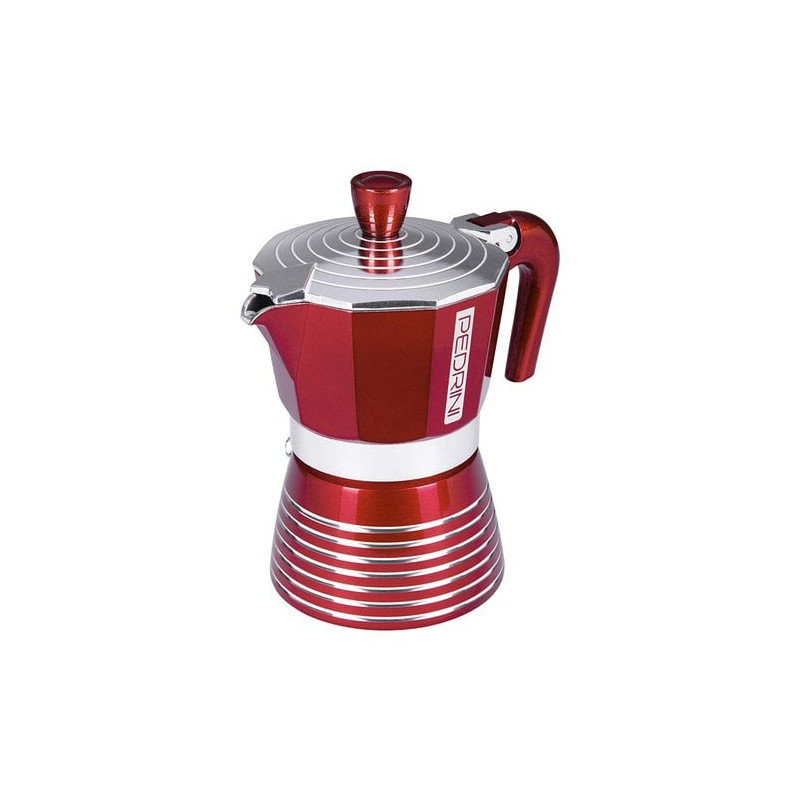 caffettiera pedrini infinity rosso [02cf113]