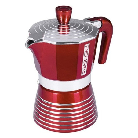 caffettiera pedrini infinity rosso [02cf113]