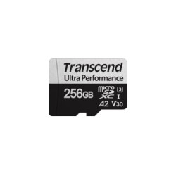 256gb scheda microsd transcend class 10 nero [ts256gusd340s]