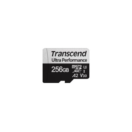 256gb scheda microsd transcend class 10 nero [ts256gusd340s]